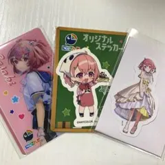 笹木咲 ステッカー クリアカード