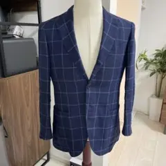 麻 テーラードジャケット