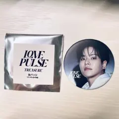 treasure ジェヒョク 缶バッジ love pulse