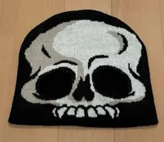 ニット帽・ビーニー　スカルマーク