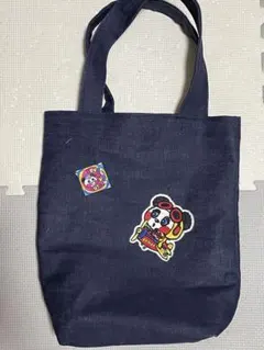 ハンドメイド　デニムトートバッグ