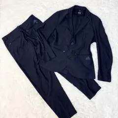 ☆美品☆adidas アディダス セットアップ CLIMALITE ネイビー M