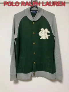 ラルフローレン　希少　スタジャン　レザー　グリーン　美品 ラルフローレン 希少 スタジャン レザー グリーン 美品 【公式通販】