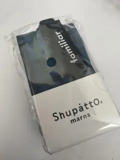 familiar Shupatto エコバッグ ミニマルS青チェック
