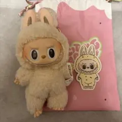 正規品 ラブブ Labubu 白 マカロン ソイミルク