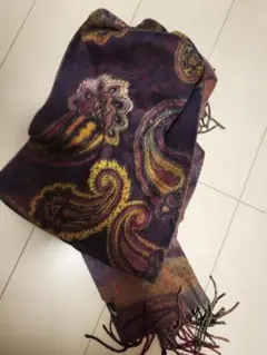 BC ペイズリー模様 マフラー