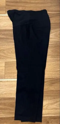 ユニクロ　スマートアンクルマタニティパンツ　ネイビー　Lサイズ