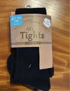 キッズタイツ 120サイズ ブラック　黒