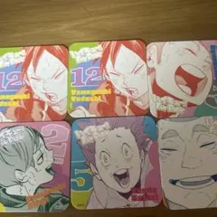 ハイキュー アートコースター 天童覚 山口　田中　まとめ売り