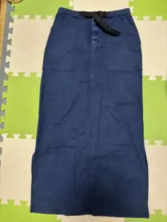ネイビー タイトスカート Mサイズ ベルクロ式