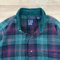 gap チェックシャツ 着丈65