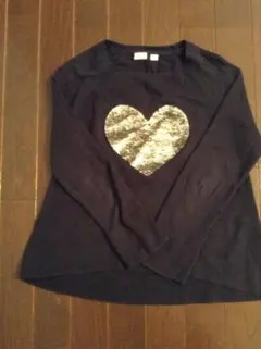 GAP セーター　130㎝　トレーナー　ネイビー　M 8-9　紺　長袖