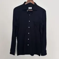 美品 フェアファクス ドレスシャツ M 長袖 ネイビー ホリウンドカラー 日本製のサムネイル
