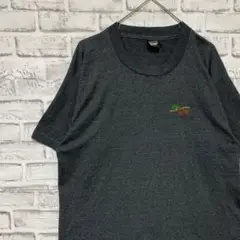 USA製90sヴィンテージTシャツ！シングルステッチ　グレー半袖古着　L 29