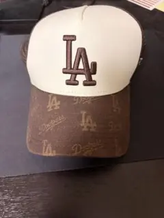 NEW ERA キャップ ドジャース ブラウン メッシュ