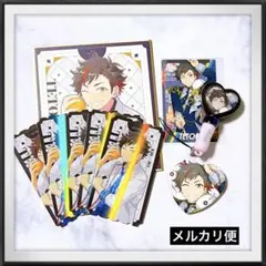 新品 あんスタ スタフォニ 1st 4th 鉄虎 ペンラ 缶バッジ 色紙 カード