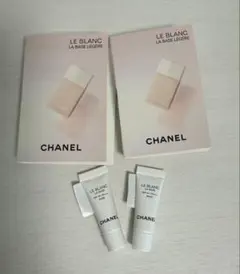 【新品・未使用】CHANEL ルブラン ラバーズ ロゼ 4個セット サンプル