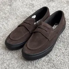 VANS LOAFER ヴァンズ ローファー スエード ブラウン 28.0cm
