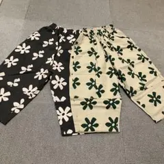 花柄ロングパンツ 100