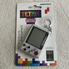 テトリスmini TETRIS ゲームテック キーホルダー グレー