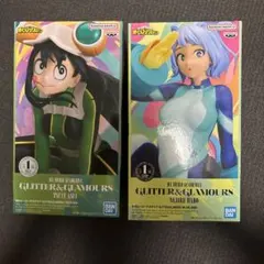 僕のヒーローアカデミア フィギュア2つセット 蛙吹梅雨 波動ねじれ
