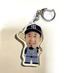 埼玉西武ライオンズ #5 外崎修汰 デカフェイキーホルダー シークレット
