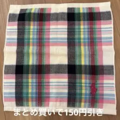 ポロ タオルハンカチ ラルフローレン