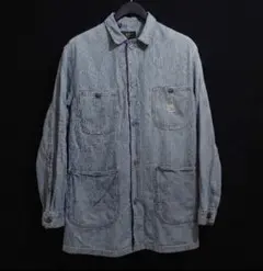 RRL デニムカバーオール ヘリンボーン 90s 三ツ星 USA製 サイズS