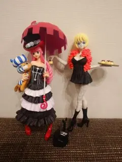 【希少】ワンピース フィギュア ペローナ＆シンドリー 2種セット スリラーバーク
