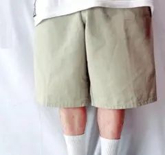 メンズ ディッキーズ チノ ハーフパンツ ベージュ 古着 Ｗ38