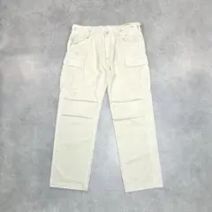 MASON'S カーゴ パンツ コットン アイボリー y2k アーカイブ ユーロのサムネイル