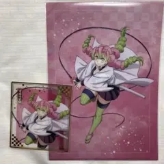 甘露寺蜜璃　クリア色紙　クリアファイル　アニプレックスオンラインくじ☆ 鬼滅の刃