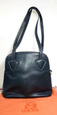 Loewe lazo tote bag large黒のレザートートバッグ - メルカリ