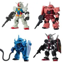 モビルスーツアンサンブル RX-78-2 ガンダム シャア専用ザク グフ 4体