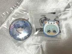 ブルーロック ひおりん 氷織羊 缶バッジ ぷにとっぷ アニマルヘアクリップ