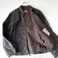 【vintage】アヴィレックス A2 フライトジャケット 本革 レザー M