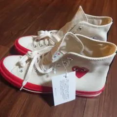 日本未入荷　コンバース Play コムデギャルソンハイカットスニーカー