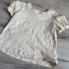 GAP Kids XS クリーム色 Tシャツ