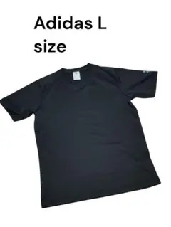 アディダス ドライTシャツ 黒 Lサイズ 【美品】