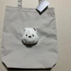 プーさん トートバッグ WHITE POOH ハニーミルクラテ