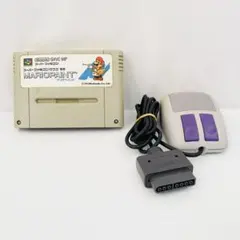 ソフト動作確認済　マリオペイント　ジャンクスーパーファミコンマウス