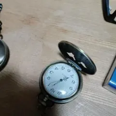 バイクモチーフ 懐中時計 アナログ式