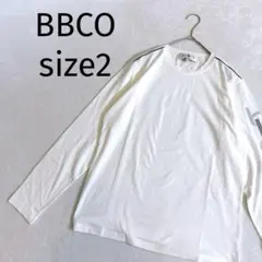 BBCO COLLECTION◆ビビコ 長袖 カットソー ホワイト サイズ2 Lのサムネイル