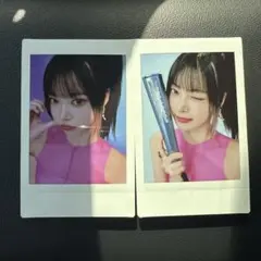 LE SSERAFIM インスタント フォトカード ウンチェ 2枚 コンプ