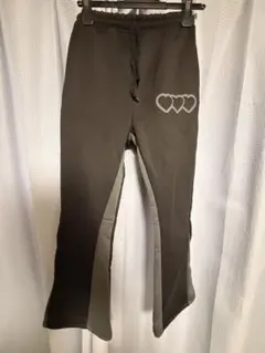 Faith ハートロゴ スウェットパンツ フレアパンツ