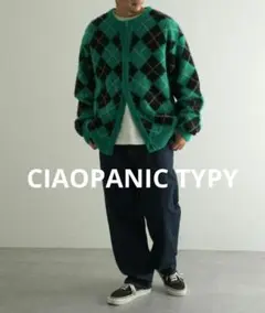 CIAOPANIC TYPY　トップス　クルーネックカーディガン　Mサイズ　美品