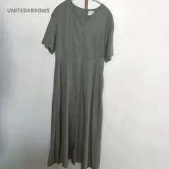 UNITEDARROWS カーキ　ワンピース　美品のサムネイル