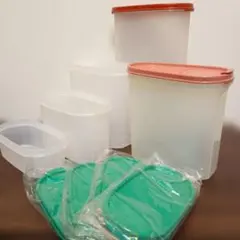 タッパーウェア 食品保存容器 大量セット 4点からバラ売り可 まとめ