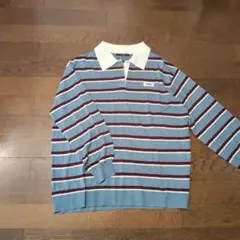 本日限定価格　完売品　カスタネ　ボーダーラガーポロニット