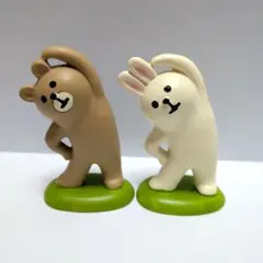 コンコンブル　デコレ　ラジオ体操　くま&うさぎセット